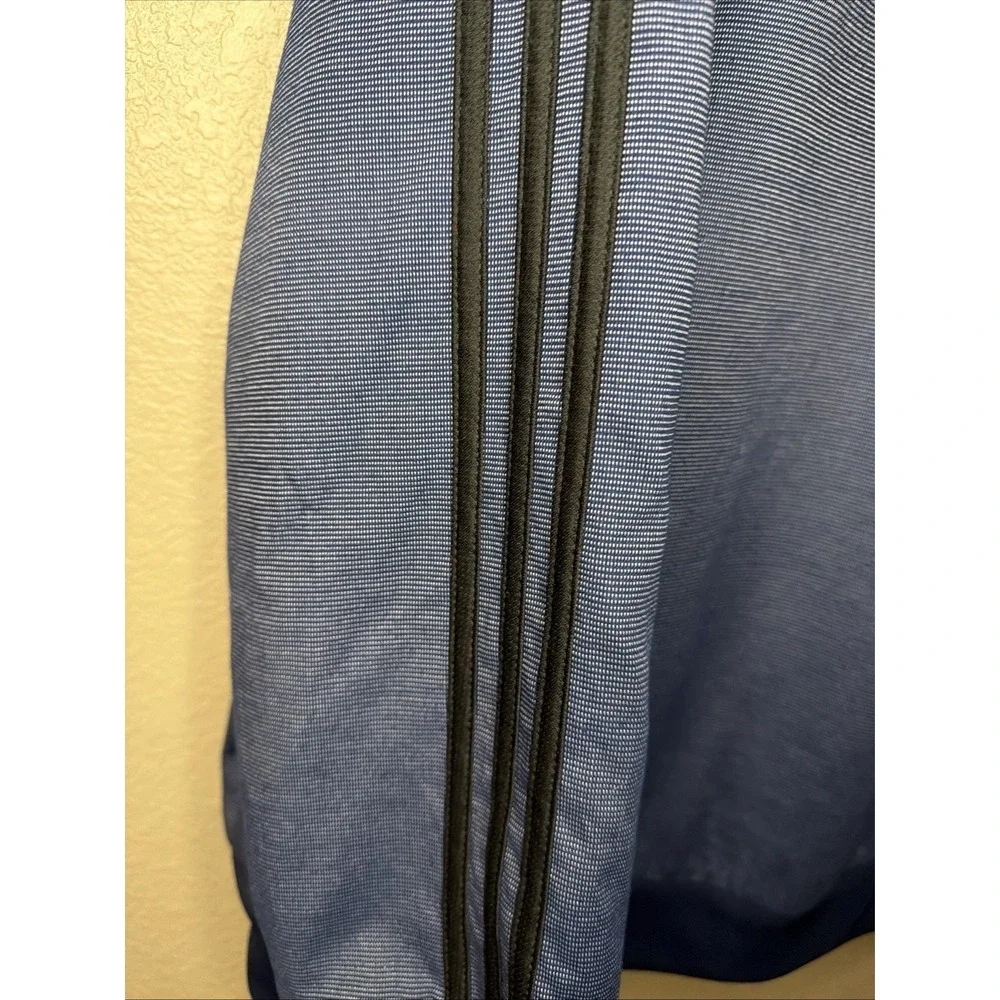 Adidas Blue Mens Sport  Double Lined Jacket 2XL  Really Nice
